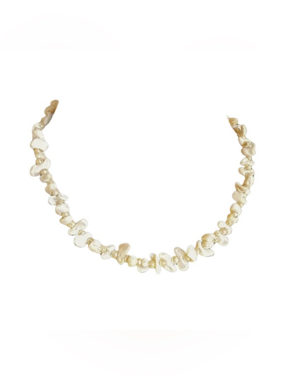 Vintage Real Pearl and Shell Choker